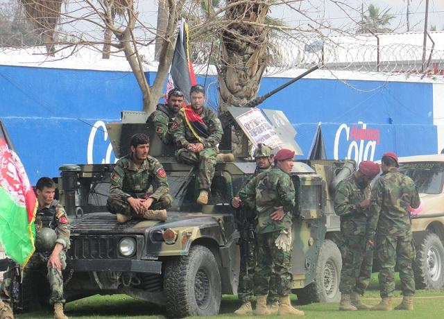مسئولیت امنیت شهر جلال آباد به سربازان اردوی ملی سپرده شد