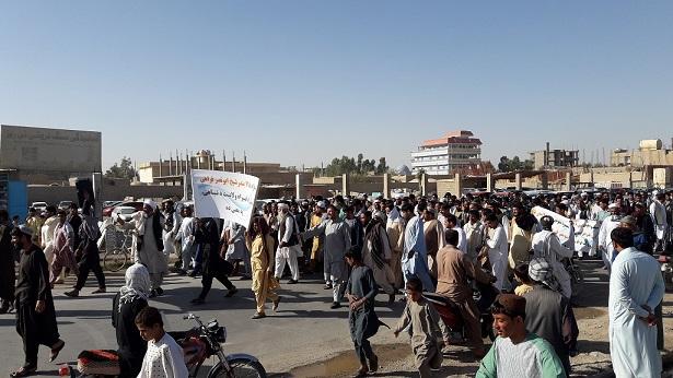 Ban on Iranian imports sparks protest in Farah