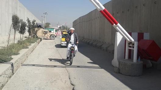 Badghis MP reaches Wolesi Jirga on bicycle