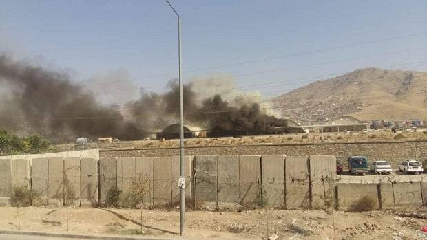 Fire erupts in warehouse of MoD in Kabul