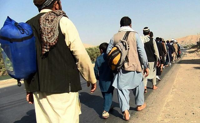 Helmand peace marchers