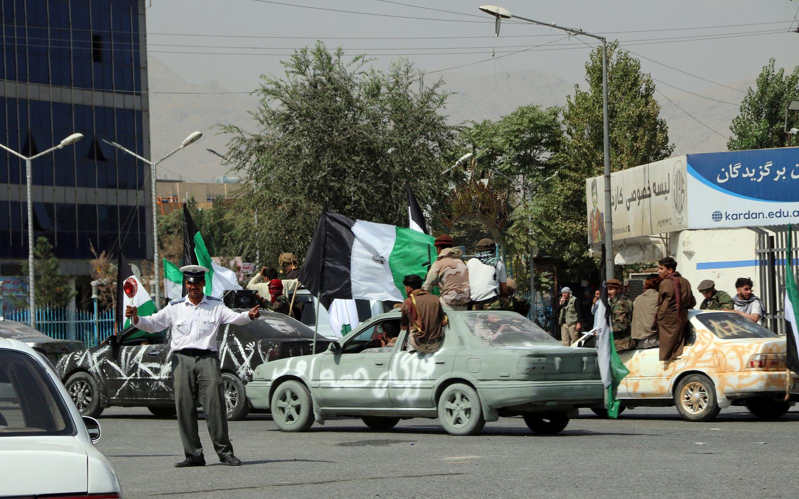 Ahmad Shah Massoud supporters