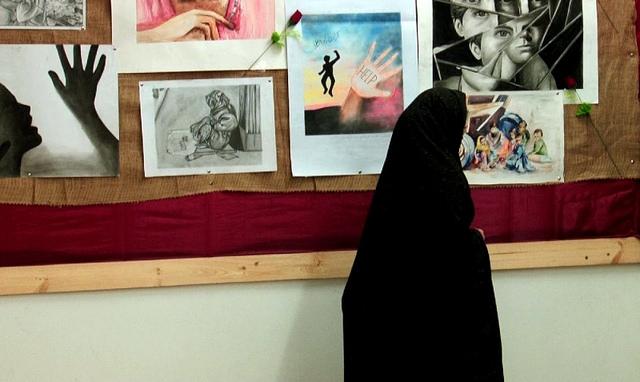 Panting exhibition in Herat