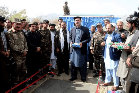 پکتيا کې د ۱۲۹ ميليونه افغانيو پروژې پيل شوې