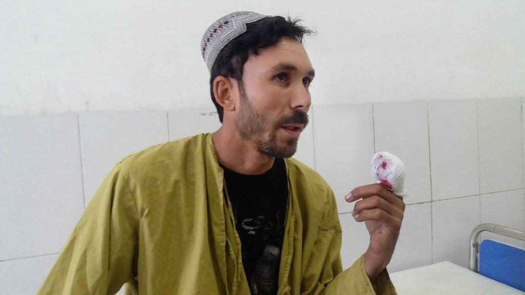 Helmand voter says Taliban removed his finger