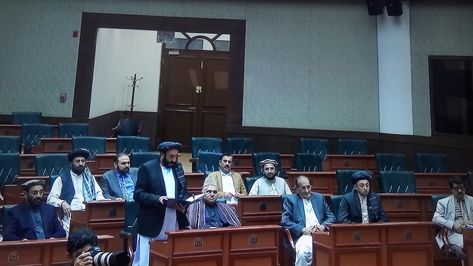 Ahmad Shah Khan Taraki sworn in as Meshrano Jirga member