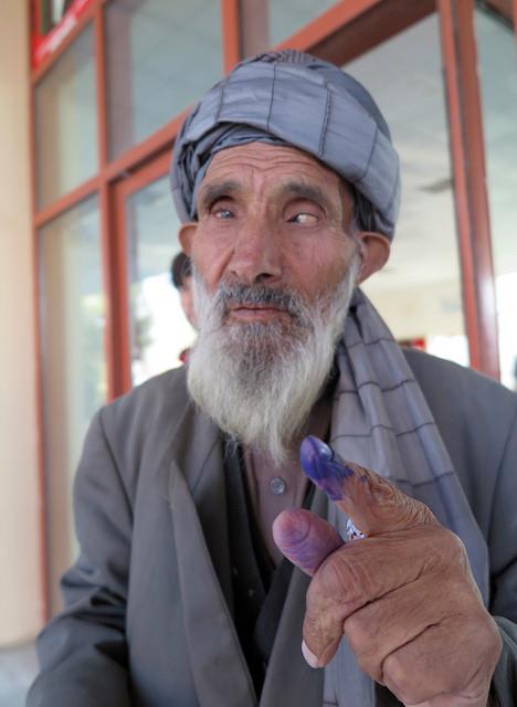 Kabul voter