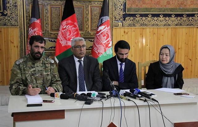 Herat press conference