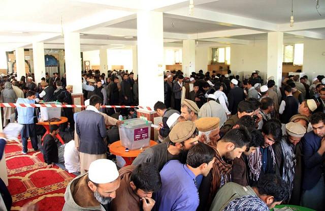 Large number of voters take part in Paghman district