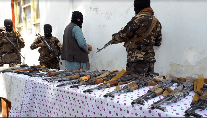 “یک عضو شبکه تروریستی در فارياب دستگير شد”