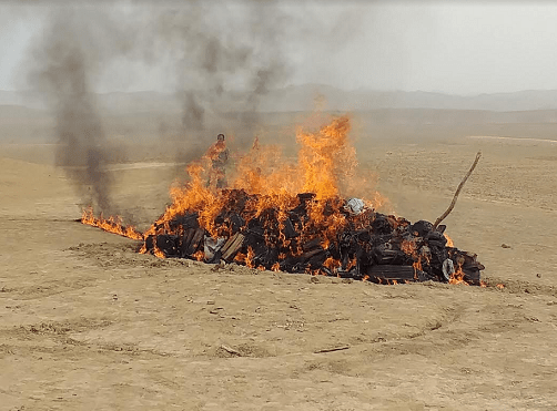 Over 10,000kg of narcotics torched in Ghor
