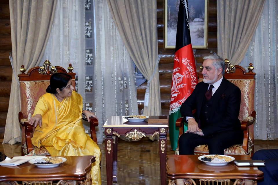 Abdullah stresses India continued support to Afghanistan