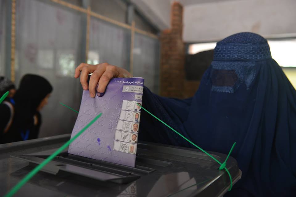 Ballot boxes spend night at some Kabul polling sites