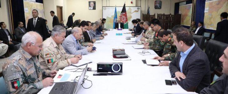 Ghani assesses country’s security situation during election