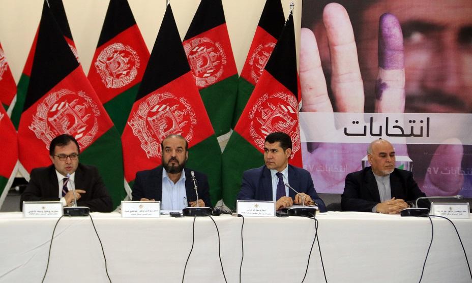 IEC unveils Wolesi Jirga elections results of 5 provinces