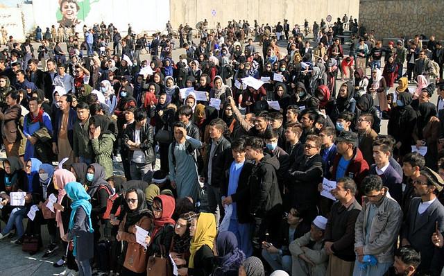 Protest rally in Kabul