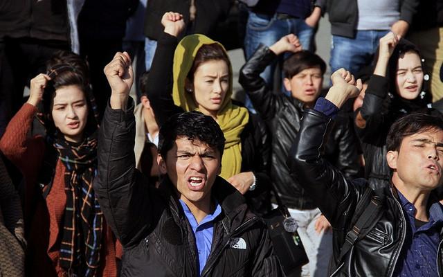 Protesters want restoration of security in Ghazni, Uruzgan