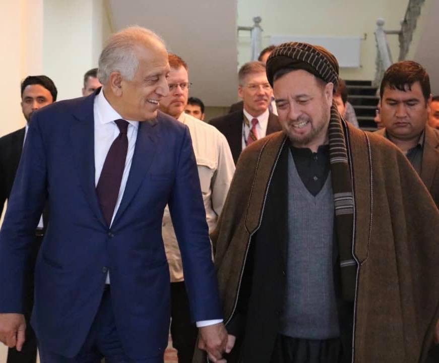 خليلزاد: برای تحقق مذاكرات مستقیم صلح بين طالبان و دولت زمینه سازی مى کنم