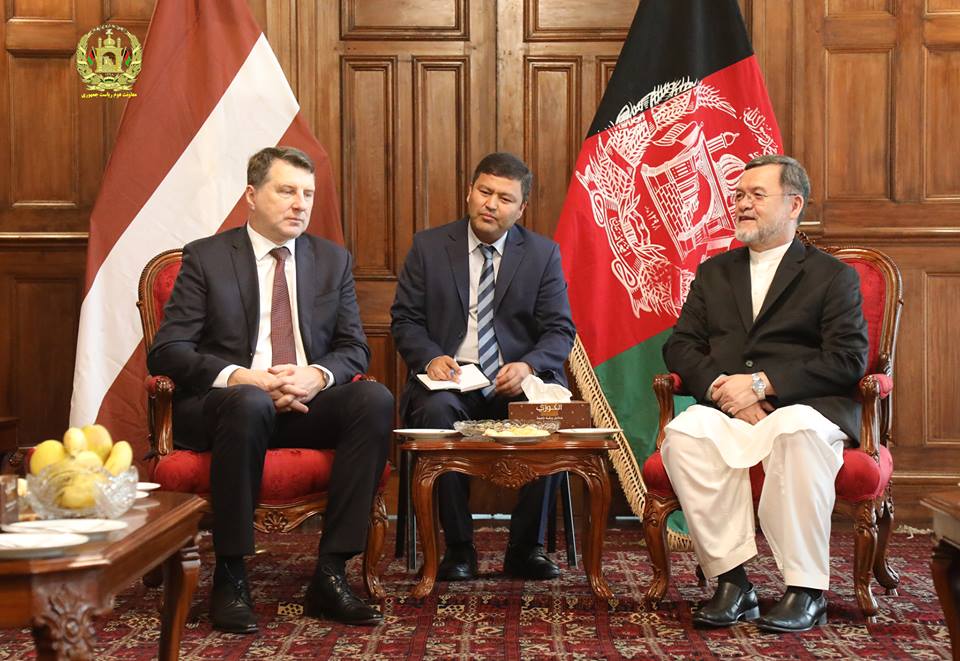 کشور لاتویا تا سال ٢٠٢٤ به کمک هایش در افغانستان ادامه می دهد
