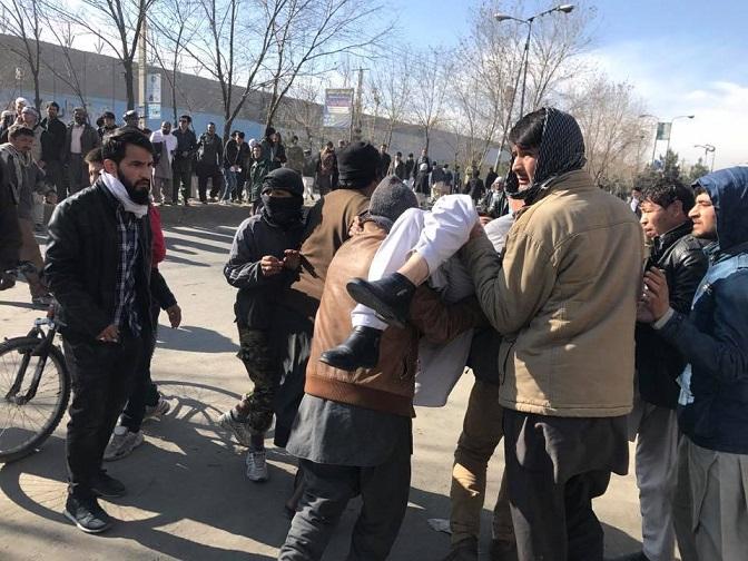 Pro-Alipur protestors emerge on Kabul streets again