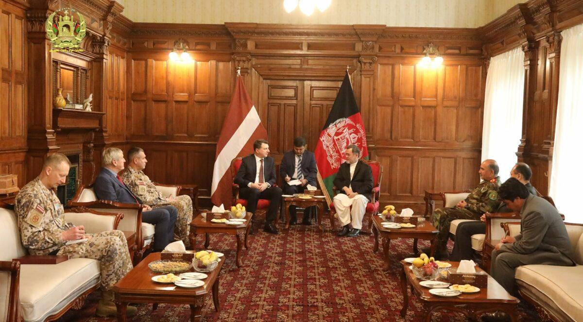 رئیس جمهور لاتویا از گسترش همکاريهاى علمى و فرهنگى با افغانستان استقبال کرد