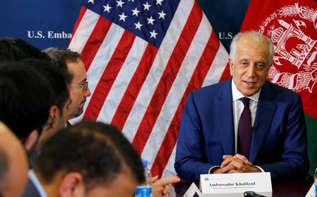 Khalilzad hopes for peace deal with Taliban before April 20