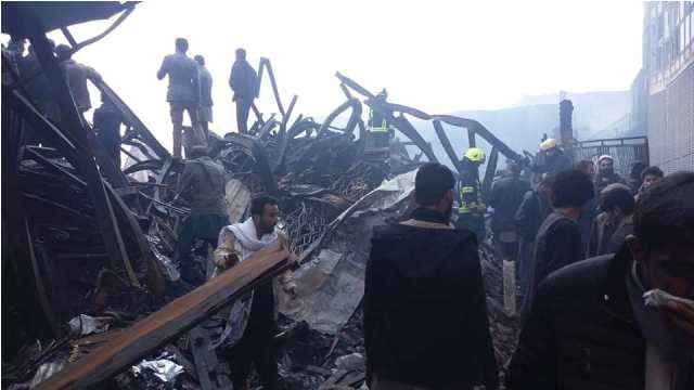 Kabul blaze: Government asked to support affected businessmen