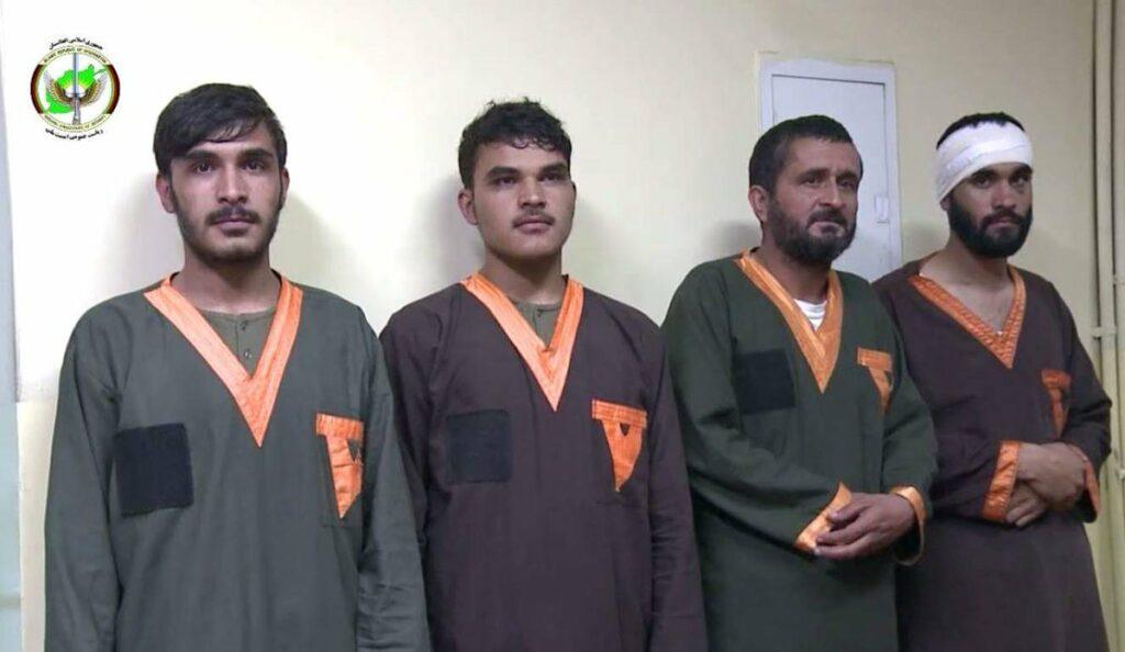 NDS identifies 4 Daesh rebels detained in Kabul