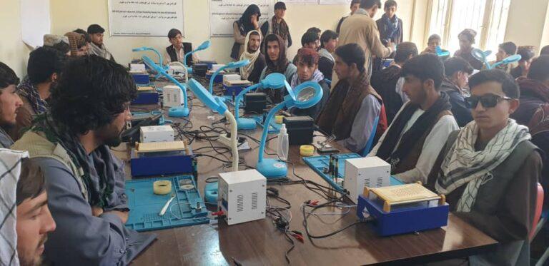 Paktia: Hundreds of youth enrolled in vocational program