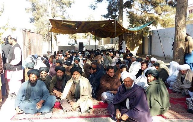 Helmand Wolesi Jirga candidates shut the IEC office