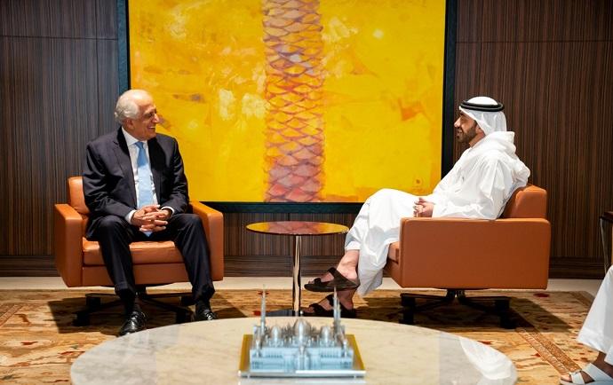 UAE supports Khalilzad’s efforts for Afghan peace