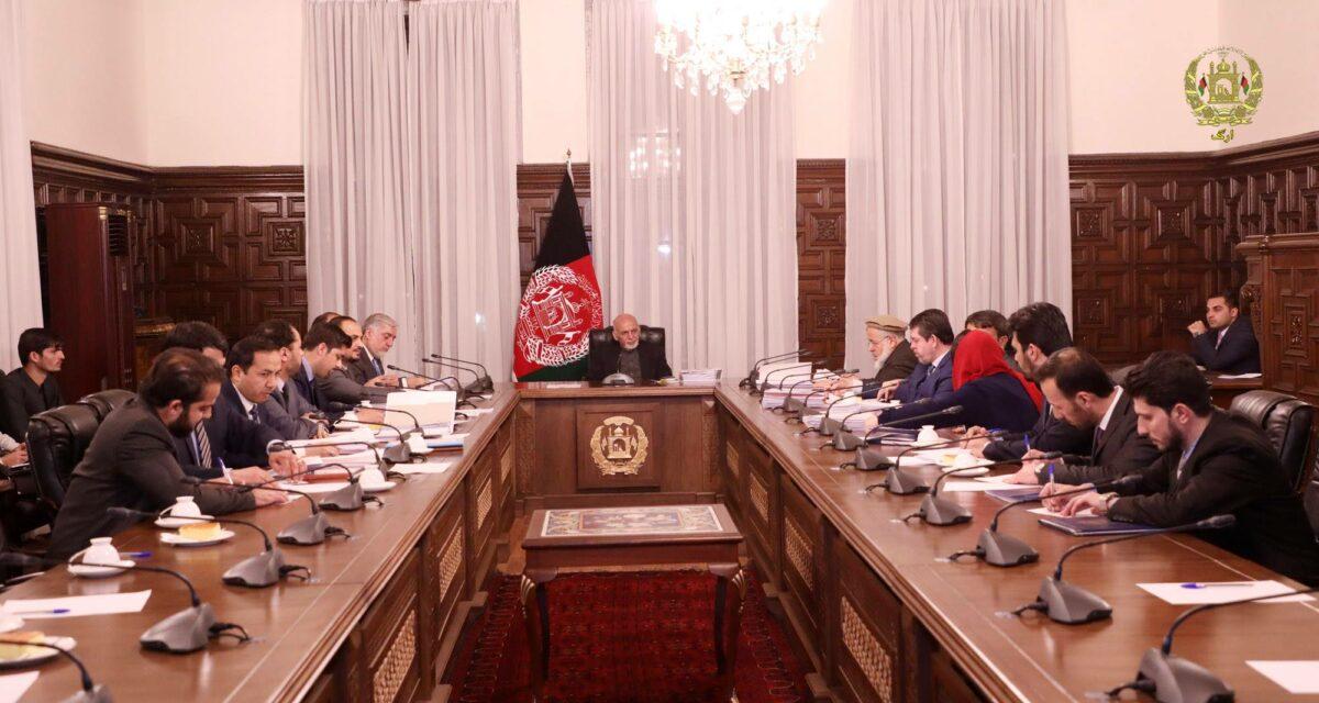 ۴۴ مورد تدارکاتی و پروژوی به ارزش ۱۱،۷ میلیارد افغانی منظور شد