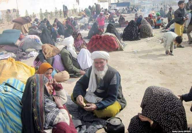 نا امنی ها در فاریاب حدود پنج هزار خانواده را بیجا کرده است