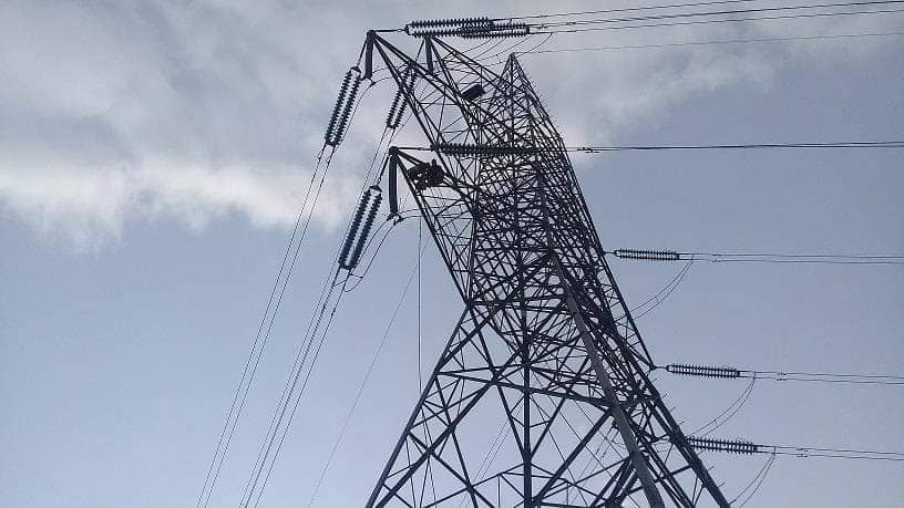 Power transmission line damaged in Baghlan