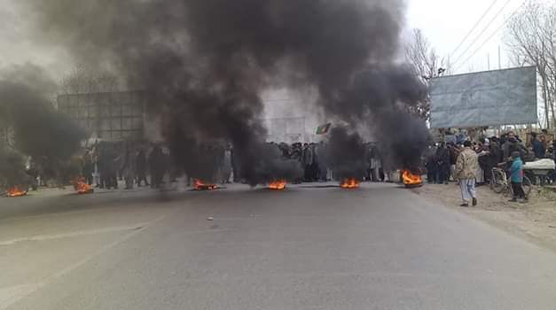 Baghlan-i-Markazi residents protest against new mayor