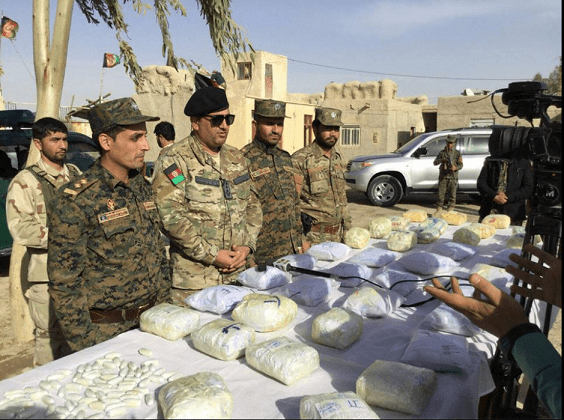 ٤٠ کیلوگرام موادمخدر در نیمروز کشف و ضبط شد