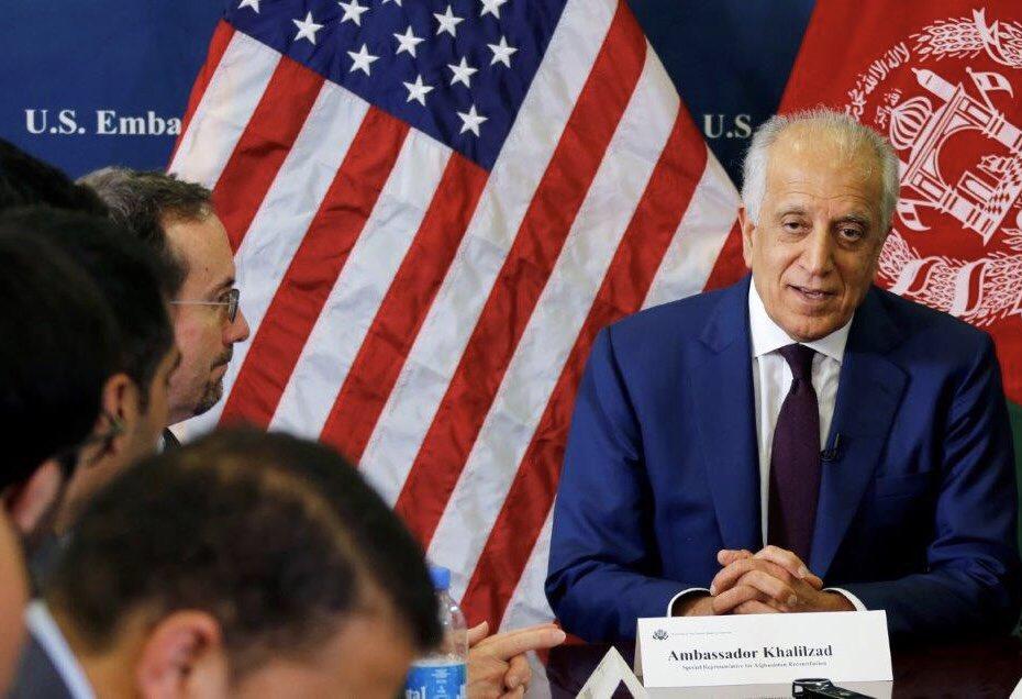Khalilzad meets Ghani before leaving for Moscow