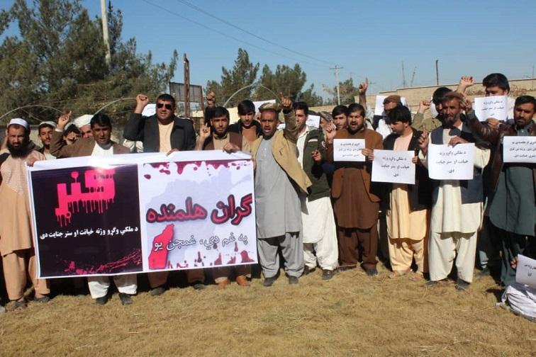 Helmand gathering demands justice for airstrikes’ victims