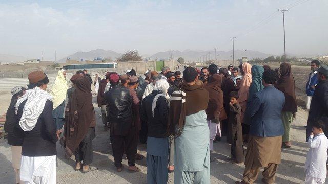 د کندهار ښار اوسېدونکو د بای پاس سړک نه جوړېدو له امله اعتراض وکړ