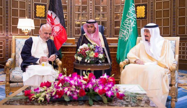 President Ghani, King Salman discuss peace parleys