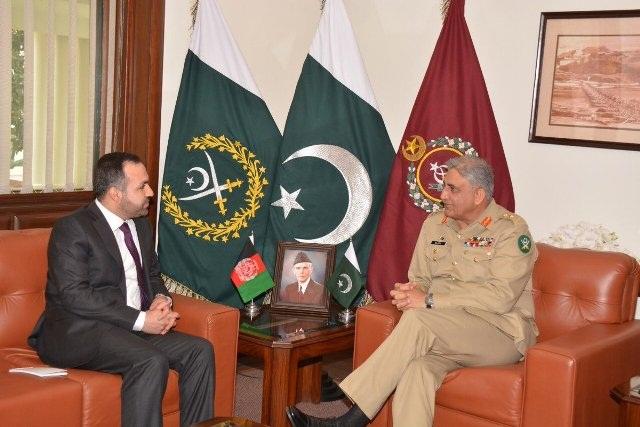 Mashal, Gen. Bajwa discuss Afghan peace talks