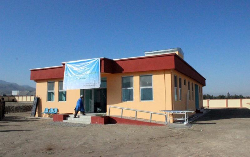 Health center constructed in Laghman for accidents’ injurd