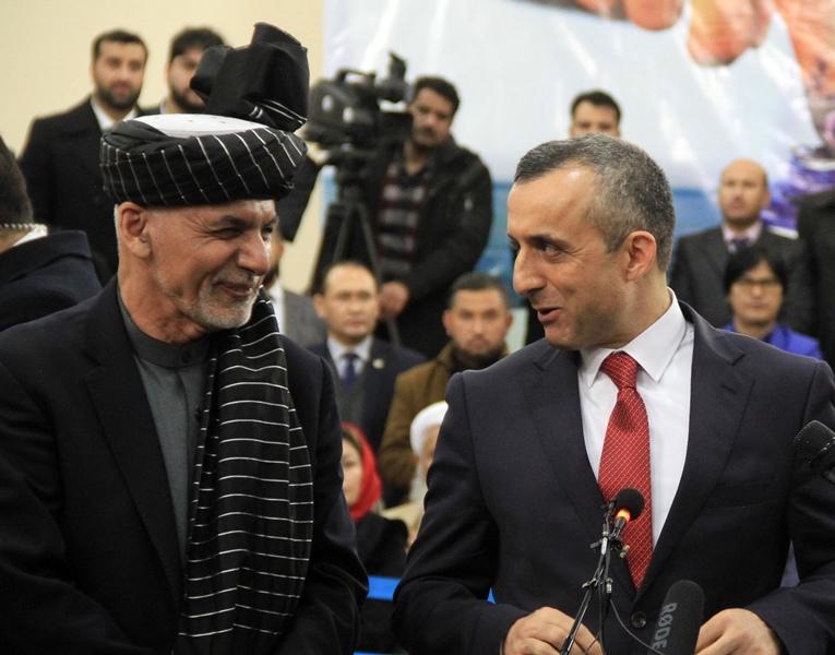 President Ghani & Amrullah Saleh