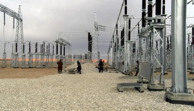 Sub-station being constructed in Jawzjan