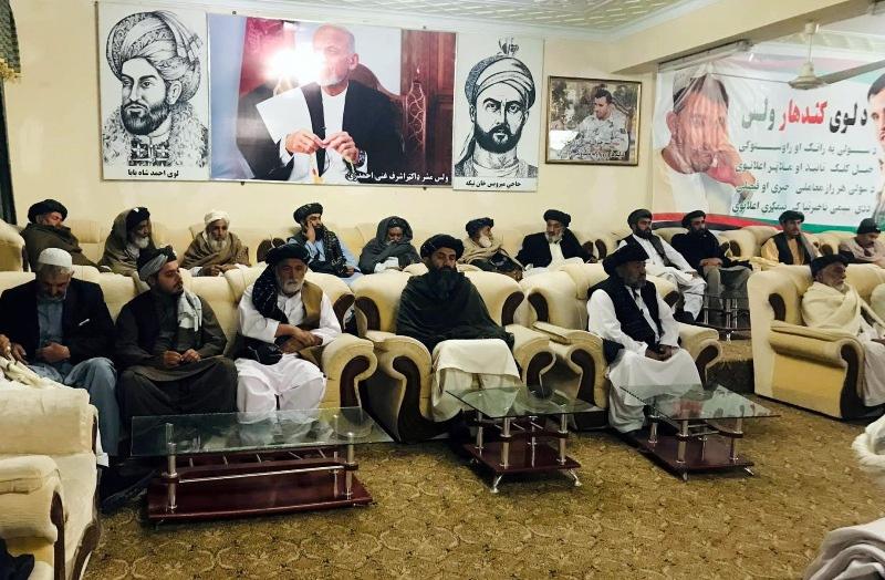 Kandahar elders attend gathering to support peace