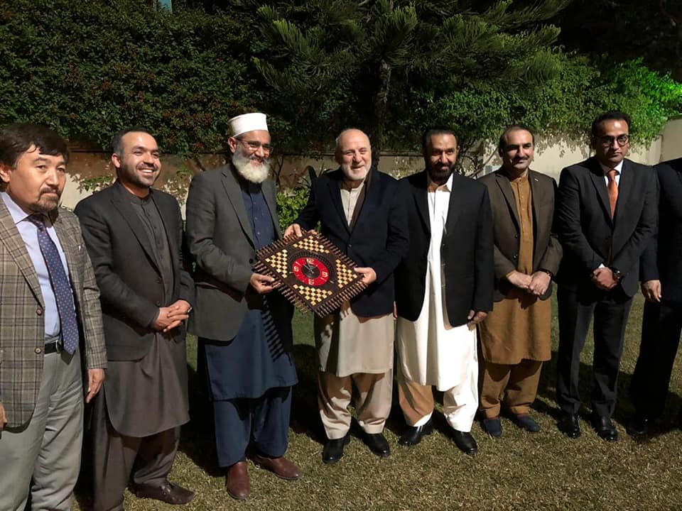 Siraj-ul-Haq offers to cooperate in Afghan reconciliation process