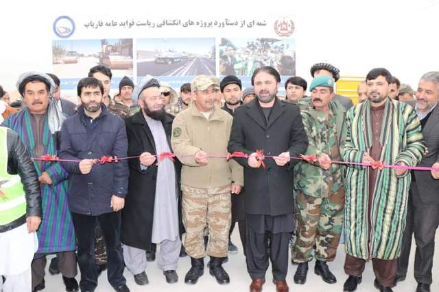 3 projects worth 21m afs put into service in Faryab