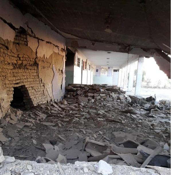 Girls school dynamited in Farah capital