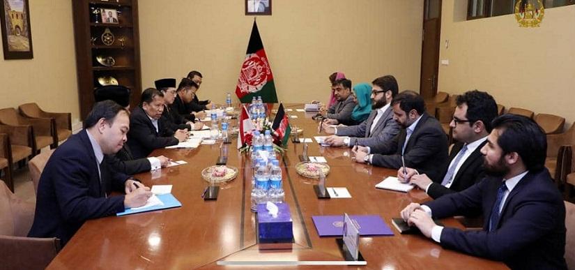 ‎نماینده خاص اندونیزیا بر ادامۀ همکاری کشورش با افغانستان تاکيد کرد