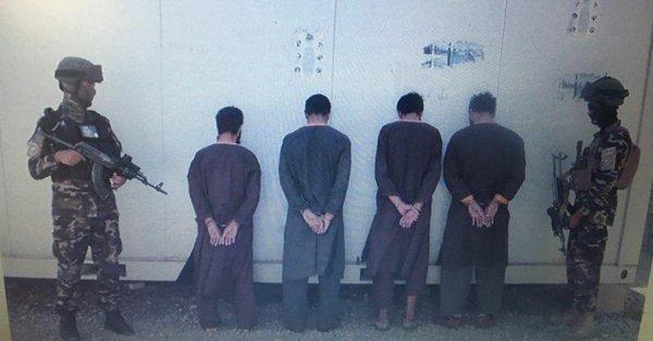 A gang of 4 kidnappers arrested in Kabul